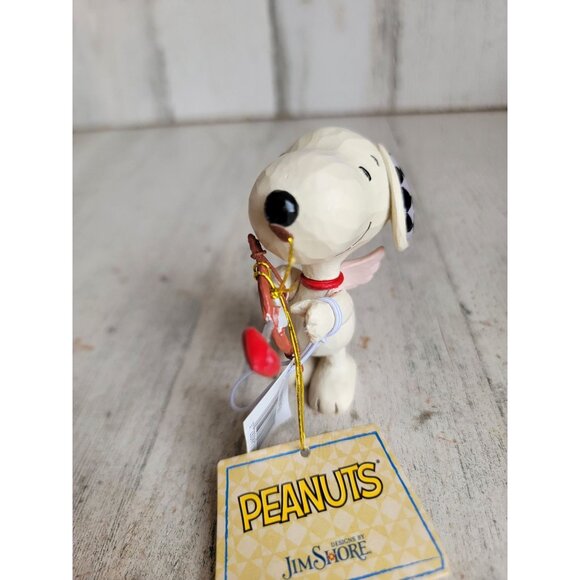 Jim Shore Snoopy Cupid arrow bow Enesco Valentine figure decor - Picture 6 of 7